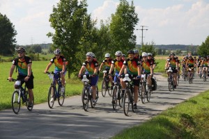  Foto Download Am 25. August werden die Regenbogenfahrer im Zentrum für Kinder- und Jugendmedizin des Universitätsklinikums Heidelberg erwartet. Foto: Deutsche Kinderkrebsstiftung