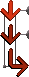 Roter Pfeil