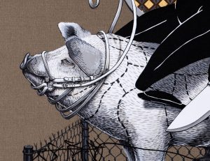 “A journey through europe” detail 1
